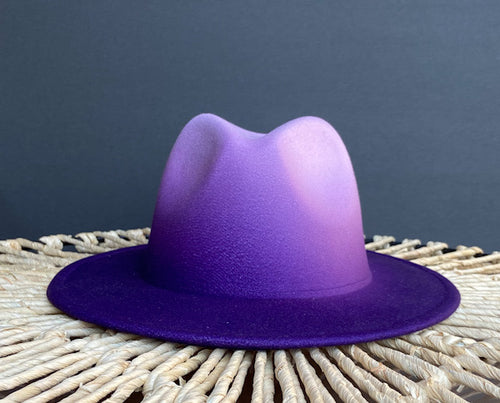 Purple Ombre’ Fedora