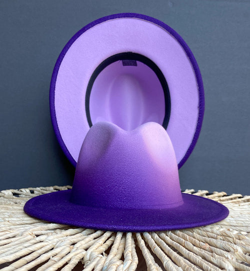 Purple Ombre’ Fedora