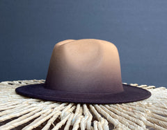 Tan Ombré Fedora