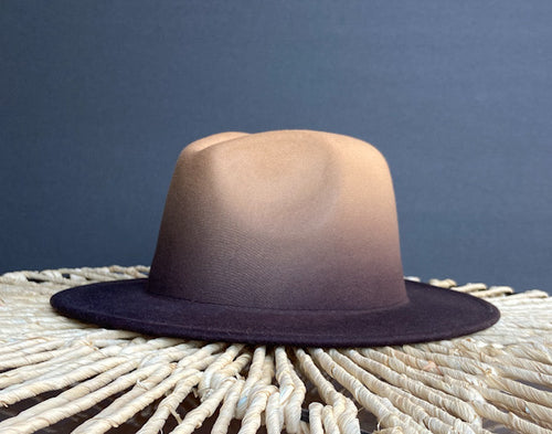 Tan Ombré Fedora