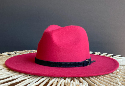 Cranberry XL Fedora