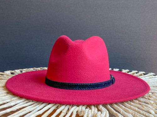 Cranberry XL Fedora